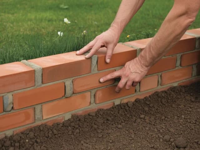 Jak zrobić obrzeże z cegły - krok po kroku bez zbędnych problemów Jak zrobić obrzeże z cegły - krok po kroku bez zbędnych problemów