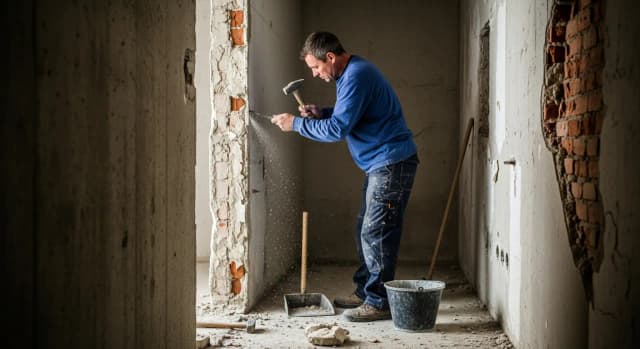Ile kosztuje skucie tynku? Poznaj ukryte wydatki i ceny za m² Ile kosztuje skucie tynku? Poznaj ukryte wydatki i ceny za m²